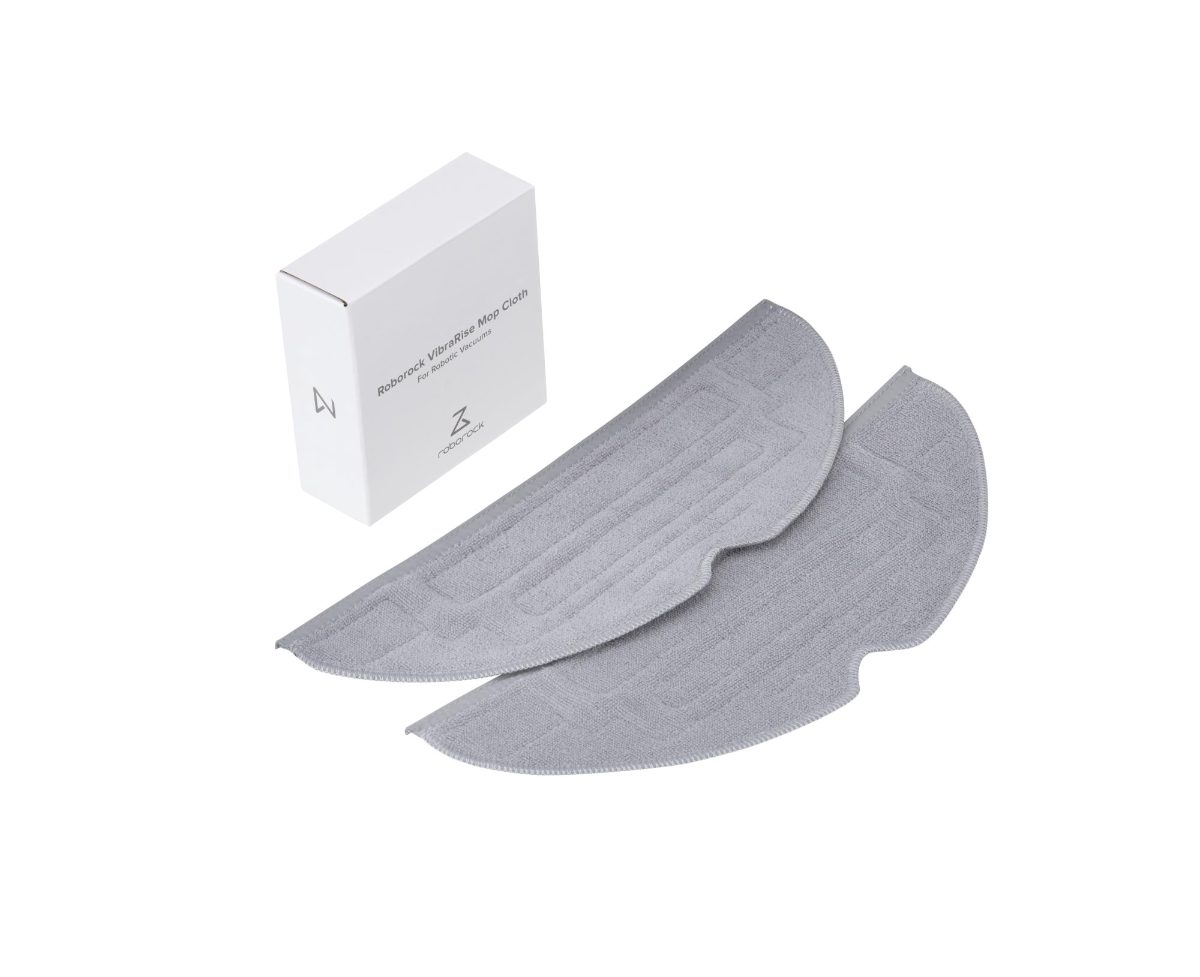 Vacuum Cleaner Accessory, ROBOROCK, Moping Cloth, Light Grey, For S70/S75/S75 MaxV/G10/S70 Pro Ultra/S80/S85/S70 Max Ultra/S75 Max Ultra, 8.02.0214