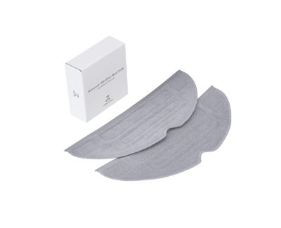 Vacuum Cleaner Accessory, ROBOROCK, Vibrarise Mop Cloth, Light Grey, For S70/S75/S75 MaxV/G10/S70 Pro Ultra/S80/S85/S70 Max Ultra/S75 Max Ultra, 8.02.0129