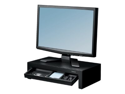Designer Suites Monitor Riser, Height adjustment, Black