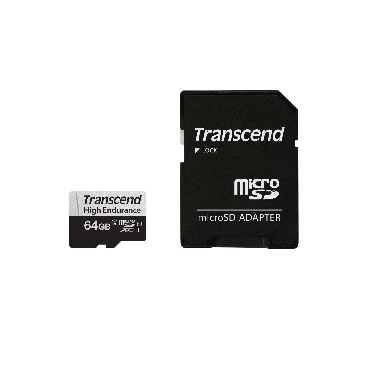 MEMORY MICRO SDXC 64GB W/ADAPT/UHS-I TS64GUSD350V TRANSCEND