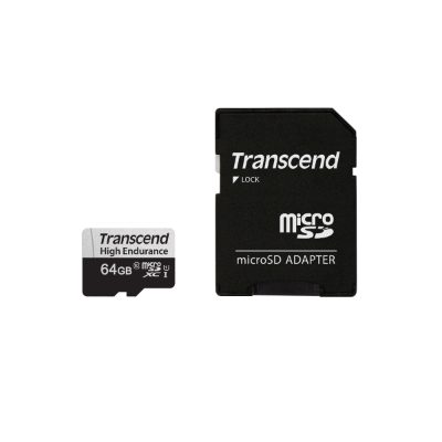 MEMORY MICRO SDXC 64GB W/ADAPT/UHS-I TS64GUSD350V TRANSCEND