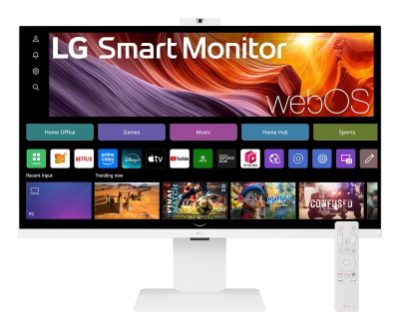 LCD Monitor, LG, 32U850SA-W, 31.5", 4K, Panel IPS, 3840x2160, 16:9, 60Hz, 5 ms, Colour White