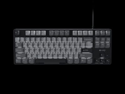 Kanabo K2, Gaming Keyboard, Wired, US, Linear, Black/Gray