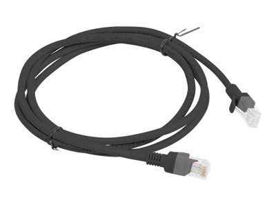 Patch cable - CAT 5e, RJ-45 - male, 1.5 m, Black