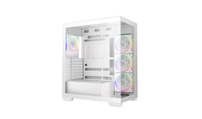 Deepcool Case, CG580 4F V2 WH, White, ATX