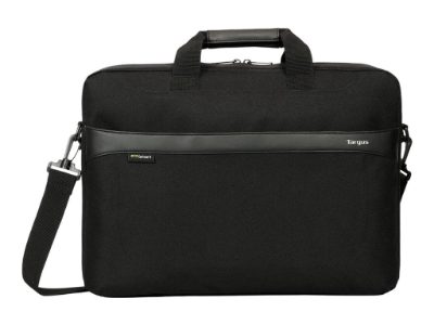 GeoLite EcoSmart Essential Laptop Case, TSS984GL, Fits up to size 15-16 ", Slipcase, Shoulder strap, Black