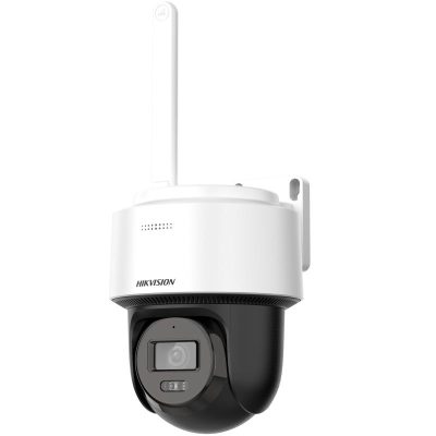 Smart Hybrid-light 4G PT Network Camera, DS-2DE2C400MWG-4G, PTZ, 4 MP, Fixed, IP66, Micro SD, Max. 512 GB