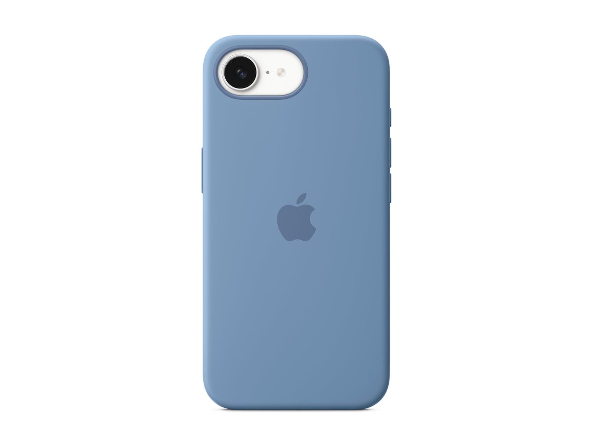 Apple iPhone 16e Silicone Case – Winter Blue, Apple