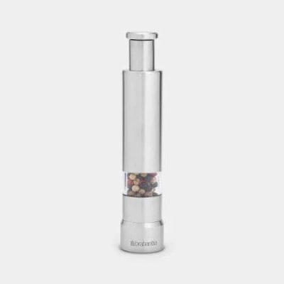 BRABANTIA Sāls/Piparu smalcināšanas k-ts, Matt steel
