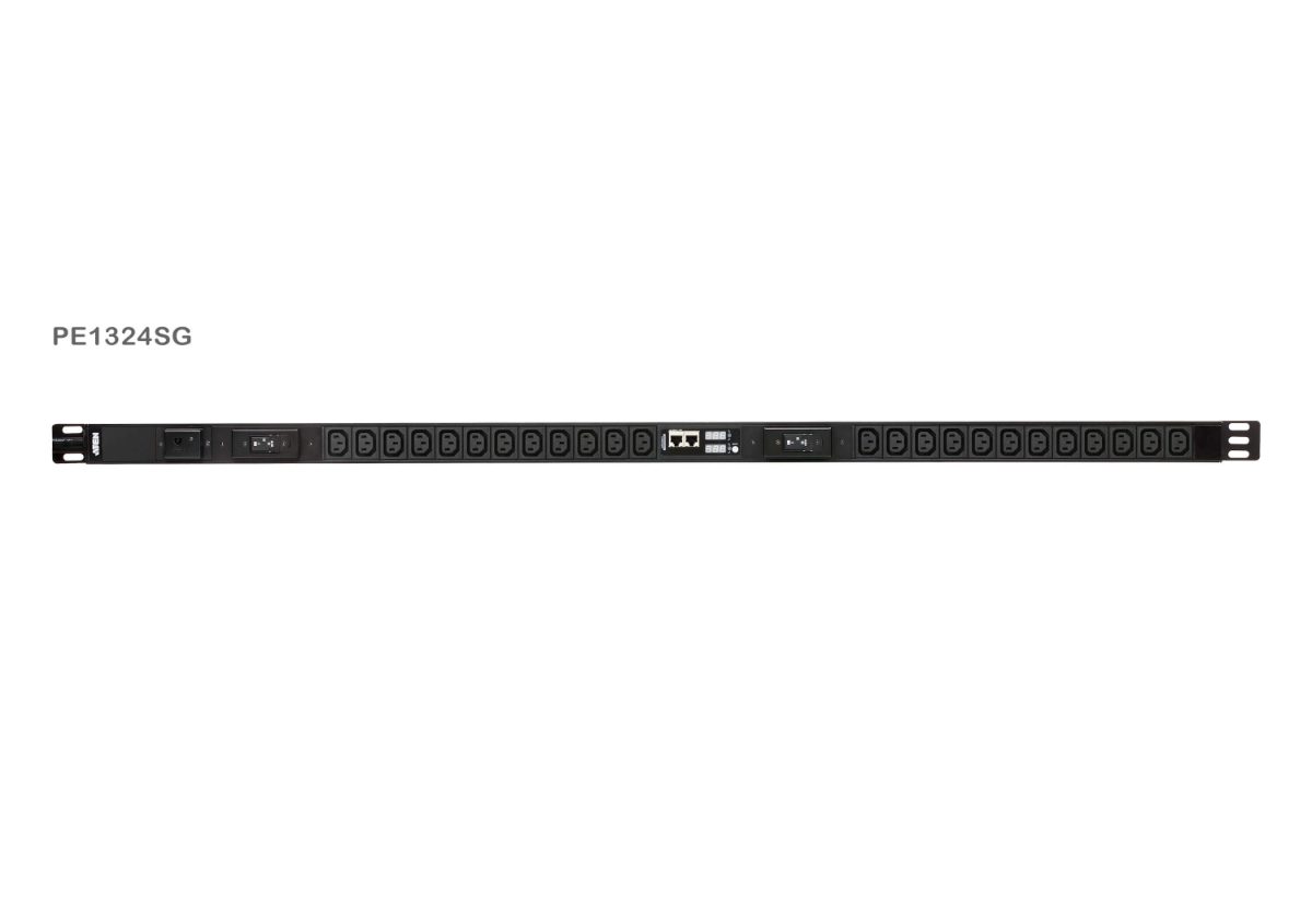 Basic Metered 0U PDU with Surge Protection (32A, 24 Outlet IEC 320 C13), PE1324SG