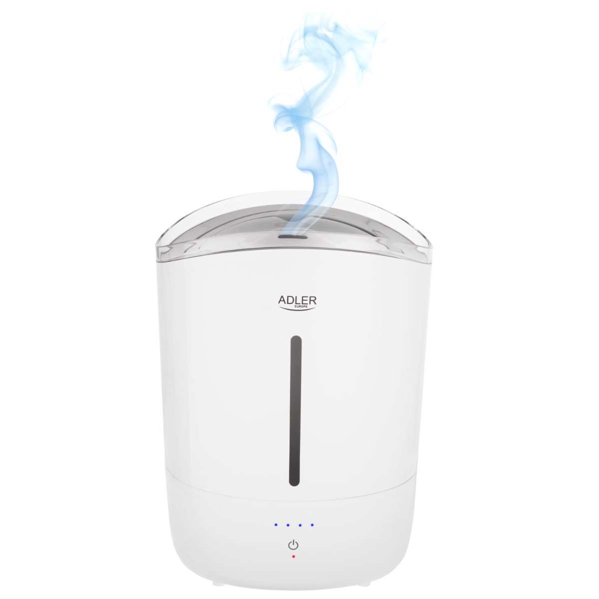 Adler Humidifier, AD 7971, 30 W, Water tank capacity 5 L, Ultrasonic, Humidification capacity 100-250 ml/hr, White