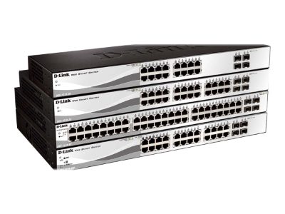 Metro Ethernet Switch, DGS-1210-28P/ME, Managed L2, Rack mountable, Gigabit Ethernet (copper) ports quantity 24, SFP ports quantity 4, Power over Ethernet (PoE) ports quantity 20, PoE/Poe+ ports quantity 4, Power supply type Single, 24 month(s)