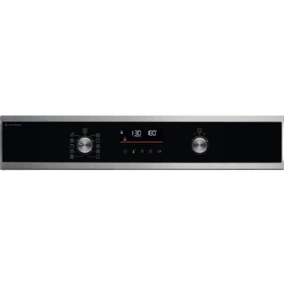 Electrolux Tvaika cepeškrāsns 600. sērija ar SteamBake, iebūv., melna