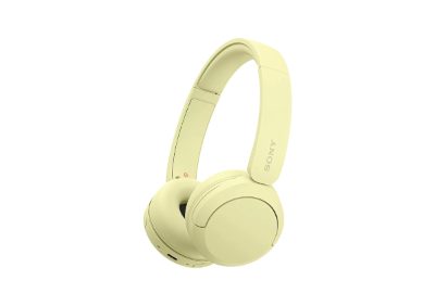 Sony Headphones, WH-CH520, Bluetooth, On-Ear, Yellow, Wireless