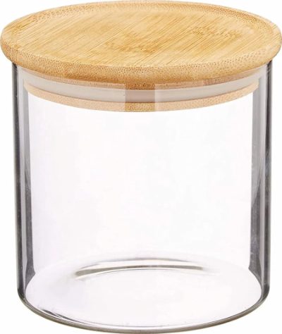Kesper stikla uzglabāšanas trauks ar vāku, 550 ml