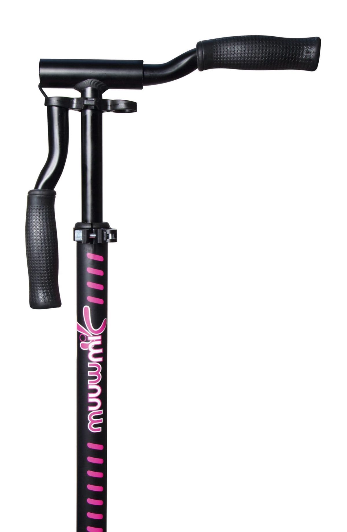 Muuwmi Aluminium Scooter PRO skrejritenis 215 mm, rozā