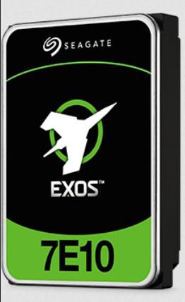 HDD, SEAGATE, Exos 7E10, 8TB, 256 MB, 7200 rpm, Discs/Heads 4/8, 3,5", ST8000NM019B