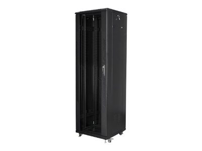 Rack cabinet 19" free-standing 42U/600x600 (flat pack), FF01-6642-12B, Black
