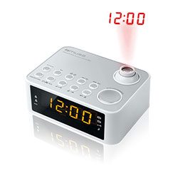 Clock radio, M-178PW, White