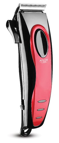 Hair clipper, AD 2825, Corded, Red