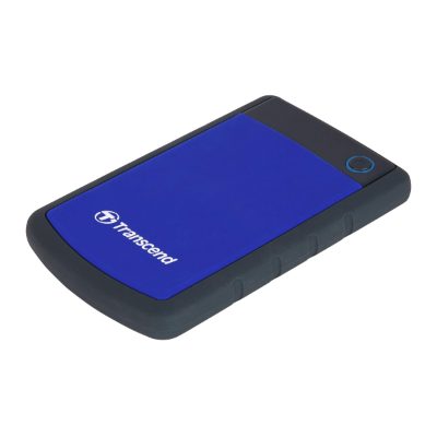 External HDD, TRANSCEND, StoreJet, 4TB, USB 3.1, Colour Blue, TS4TSJ25H3B