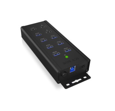 7-port Industrial hub, IB-HUB1703-QC3, USB Type-A