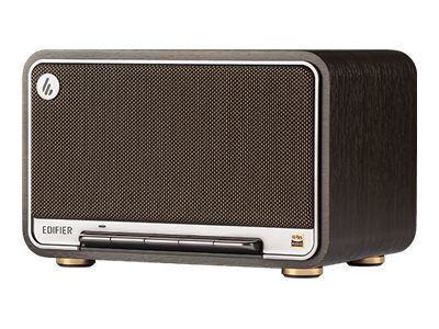 Edifier Tabletop Wireless Speaker, D32, 60 W, Bluetooth, Wireless connection, Black Walnut