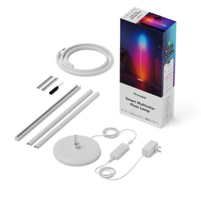 Nanoleaf Floor Lamp Smart Matter WiFi 1700Lm RGBW, White, 22 W, 16M+ colours