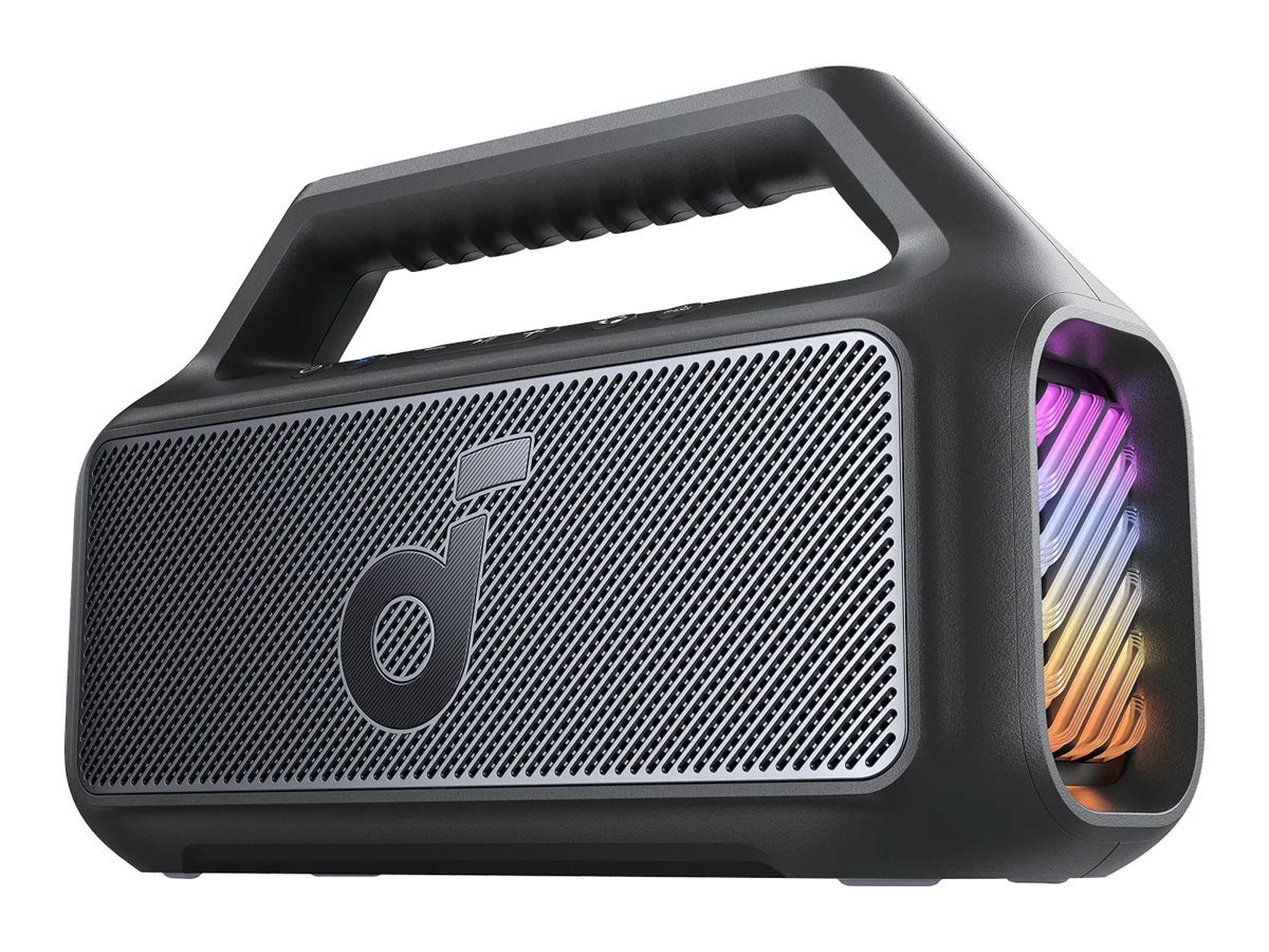 Speaker, Boom 2, 80 W, Waterproof, Bluetooth, Portable, Black