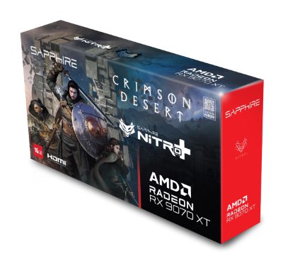 Graphics Card, SAPPHIRE, AMD, Radeon RX 9070 XT, 16 GB, GDDR6, 256 bit, PCI Express x16 5.0, Active, 11348-10-20G