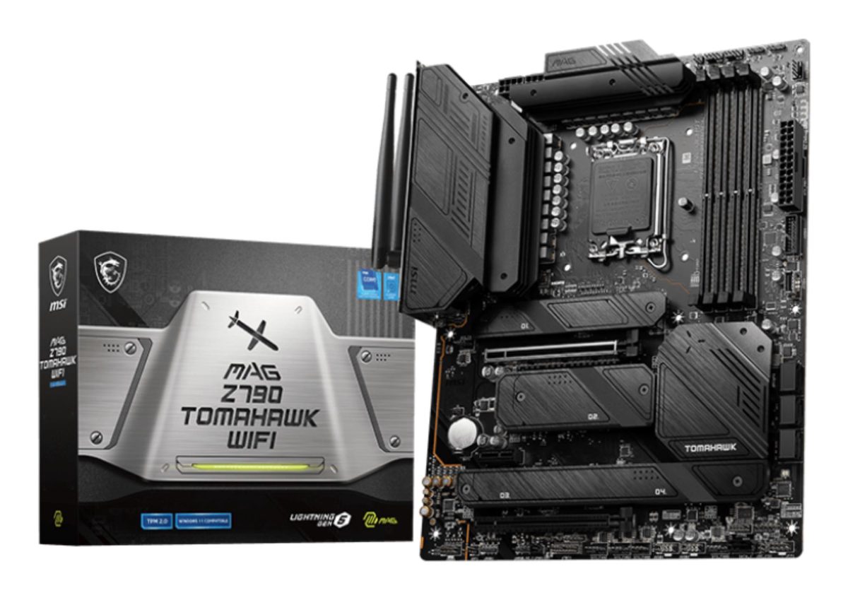 MAG Z790 TOMAHAWK WIFI, Processor family Intel, Processor socket LGA1700, DDR5 DIMM, Supported hard disk drive interfaces SATA, M.2, Number of SATA connectors 7