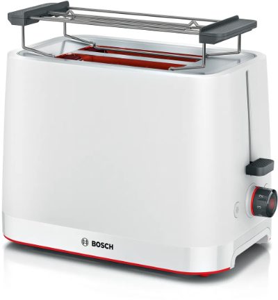 Bosch Compact Toaster, TAT3M121 MyMoment, Number of slots 2, Housing material Plastic, White