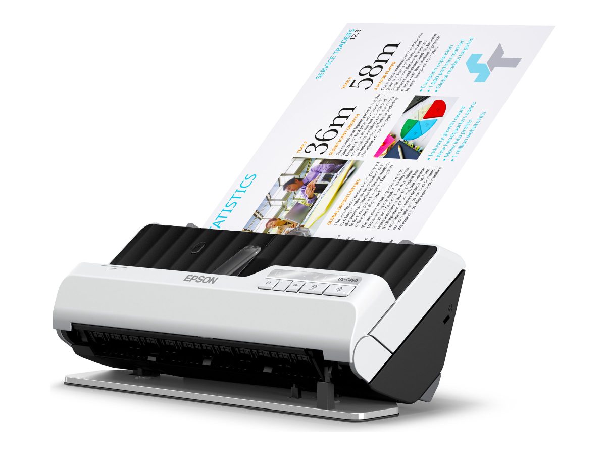 Premium compact scanner, DS-C490, Sheetfed, Wired