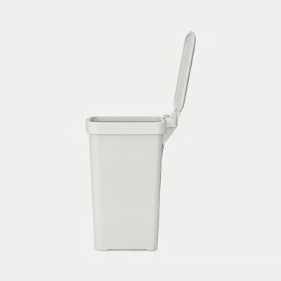 BRABANTIA atkritumu tvertne StepUp ar pedāli, 10l, Light Grey