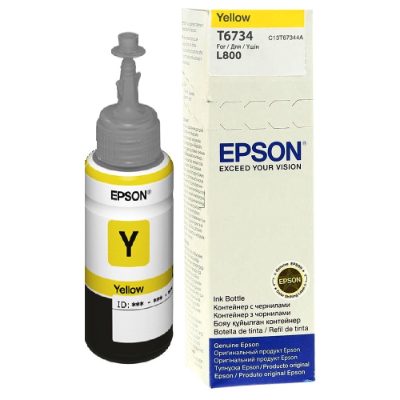Epson T6734 Ink bottle 70ml, Ink Cartridge, Yellow