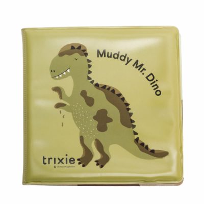 Trixie vannas rotaļlieta, grāmata, dinozaurs, 6m+