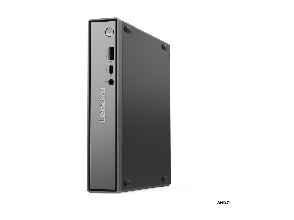 Lenovo ThinkCentre, neo 55q G6, Desktop, Tiny, AMD Ryzen 5, 220, Internal memory 16 GB, SODIMM DDR5, 512 GB, AMD Radeon 740M Graphics, No Optical drive, Keyboard language English, Windows 11 Pro, Warranty 36 month(s)