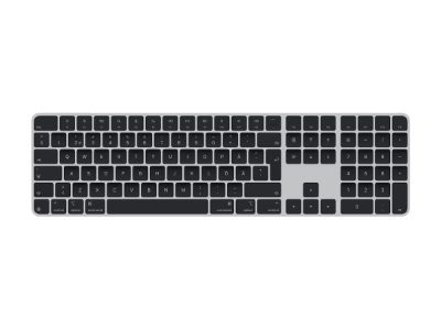 Apple Magic Keyboard with Touch ID and Numeric Keypad, MXK83S/A, Standard, Wireless, Bluetooth, Swedish