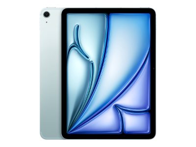 iPad Air Wi-Fi + Cellular, 11 ", Blue, IPS, 2360 x 1640 pixels, Apple M3, 8 GB, 512 GB, 3G, 4G, 5G, Wi-Fi, Front camera, 12 MP, Rear camera, Bluetooth, 5.3, iPadOS, USB-C charging cable