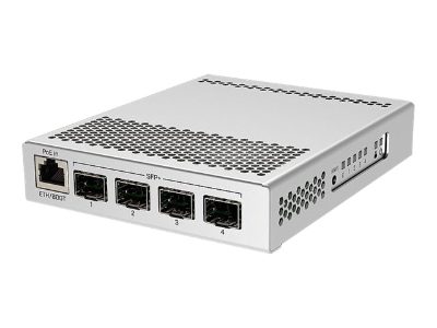 Switch, CRS305-1G-4S+IN, Web managed, Desktop, Gigabit Ethernet (copper) ports quantity 1, SFP+ ports quantity 4