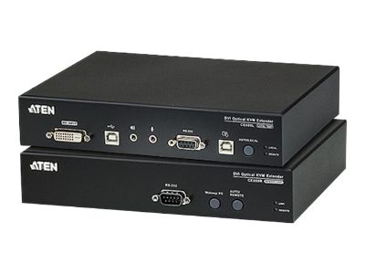 USB DVI Optical KVM Extender, CE690, 1920 x 1200 at 20km