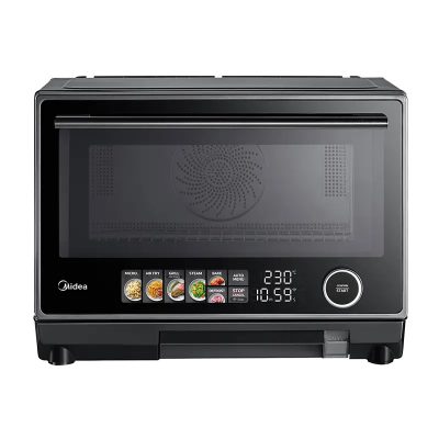 Midea Microwave oven, MSO25H, Free standing, 1000 W, Convection, 25 L, Grill, Black