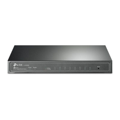 JetStream 8-Port Gigabit Smart Switch, TL-SG2008, Web managed, Desktop, Power supply type External
