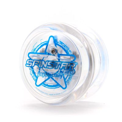 YoYoFactory YO-YO SPINSTRAR iesācējiem/ar iemaņām, tumsā spīd, zils