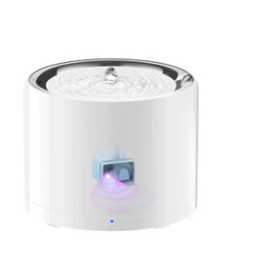 Smart Pet Drinking Fountain, Eversweet 3 Pro  (UVC), Capacity 1.8 L, Filtering, Material Stainless Steel, White