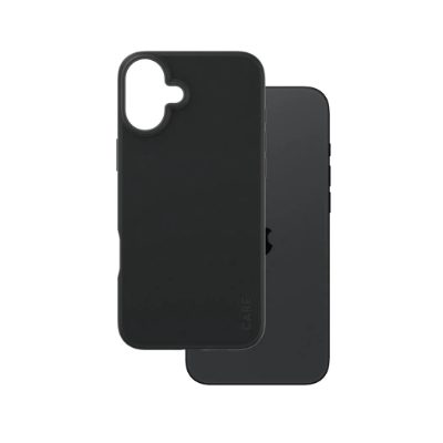 CARE by PanzerGlass Case Fashion, Back protection, Apple, iPhone 16 Plus, Recycled plastic, Black