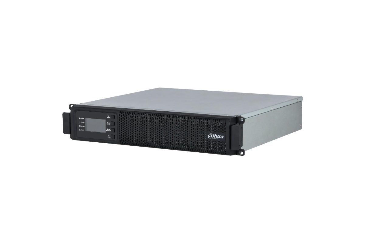 UPS, DAHUA, 900 W, 1 kVA, Waveform Pure sine, Double-conversion (Online), Form factor Rackmount, Black,Grey, PFM3355-1000L