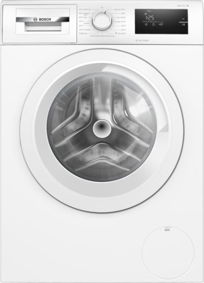Washing Machine, WAN2401LSN, Energy efficiency class A, Front loading, Washing capacity 8 kg, 1200 RPM, Depth 59 cm, Width 59.8 cm, Display, LED, Steam function, White