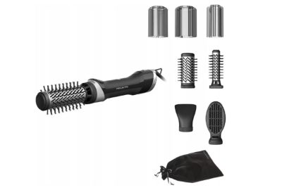 Rowenta Hair brush, UB9540F0 Renewal Brush Activ, Ion conditioning, Number of heating levels 2, 1000 W, Black