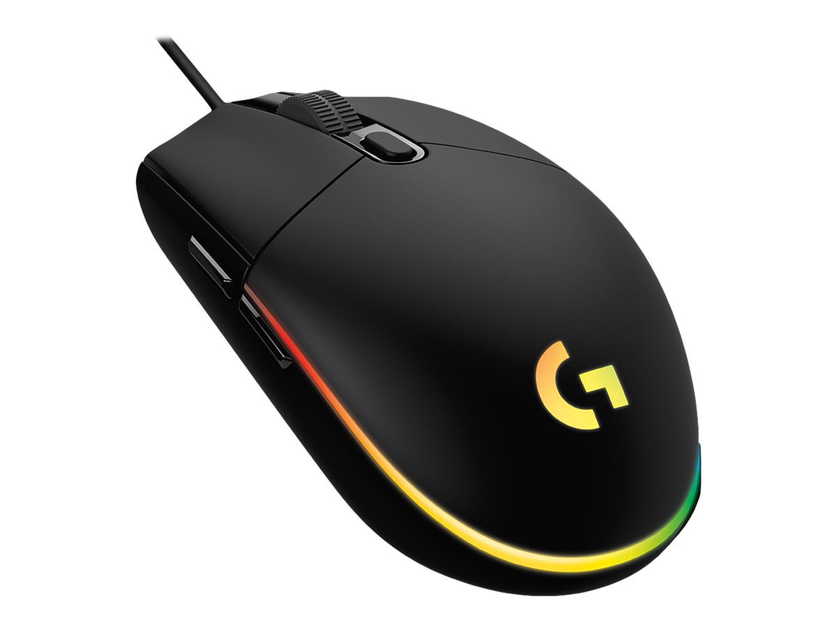 Gaming Mouse, G102 LIGHTSYNC, Wired, USB, Black